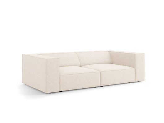Cosmopolitan Design - Divano "Arendal" 3 posti in ciniglia beige chiaro 