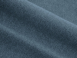 Cosmopolitan Design - Divano "Mackay" 3 posti in velluto strutturato jeans blu 