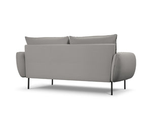 Cosmopolitan Design - Divano "Vienna" 3 posti in bouclé grigio 