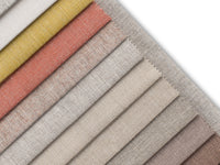 Cosmopolitan Design - Divano modulare "Rome" 3 posti in tessuto strutturato giallo 