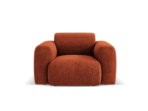 Cosmopolitan Design - Poltrona "Nolio" 2 posti in ciniglia terracotta 