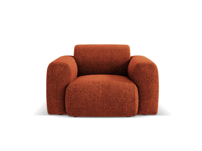 Cosmopolitan Design - Poltrona "Nolio" 2 posti in ciniglia terracotta 