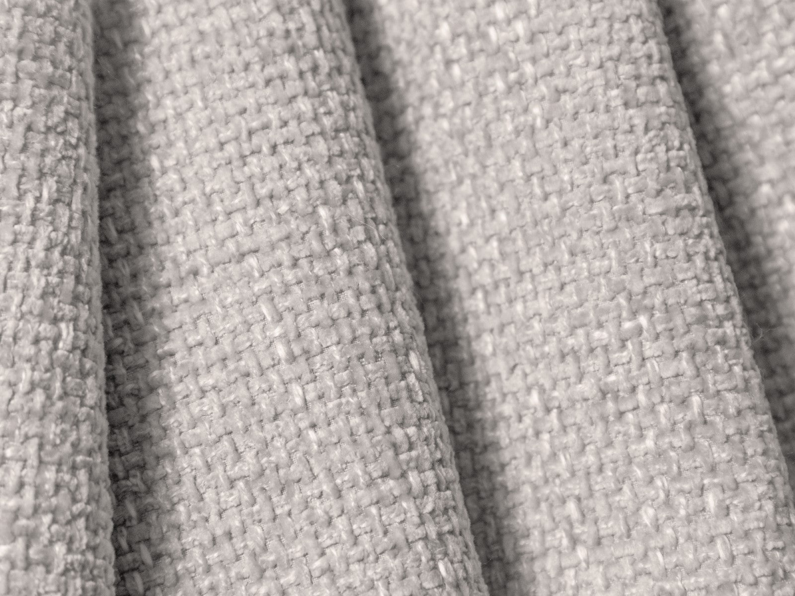 Cosmopolitan Design - Divano angolare reversibile "Tulum" 5 posti in ciniglia grigio chiaro 