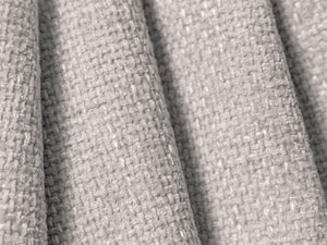 Cosmopolitan Design - Divano angolare reversibile "Tulum" 5 posti in ciniglia grigio chiaro 