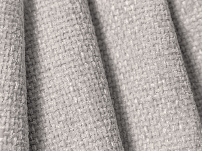 Cosmopolitan Design - Divano angolare reversibile "Tulum" 5 posti in ciniglia grigio chiaro 