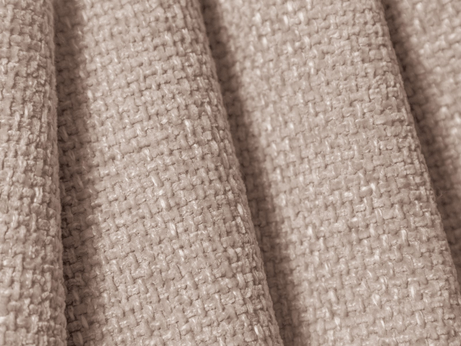 Cosmopolitan Design - Divano angolare sinistro "Tulum" 4 posti in ciniglia beige 