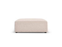 Cosmopolitan Design - Pouf "Arendal" in ciniglia beige 