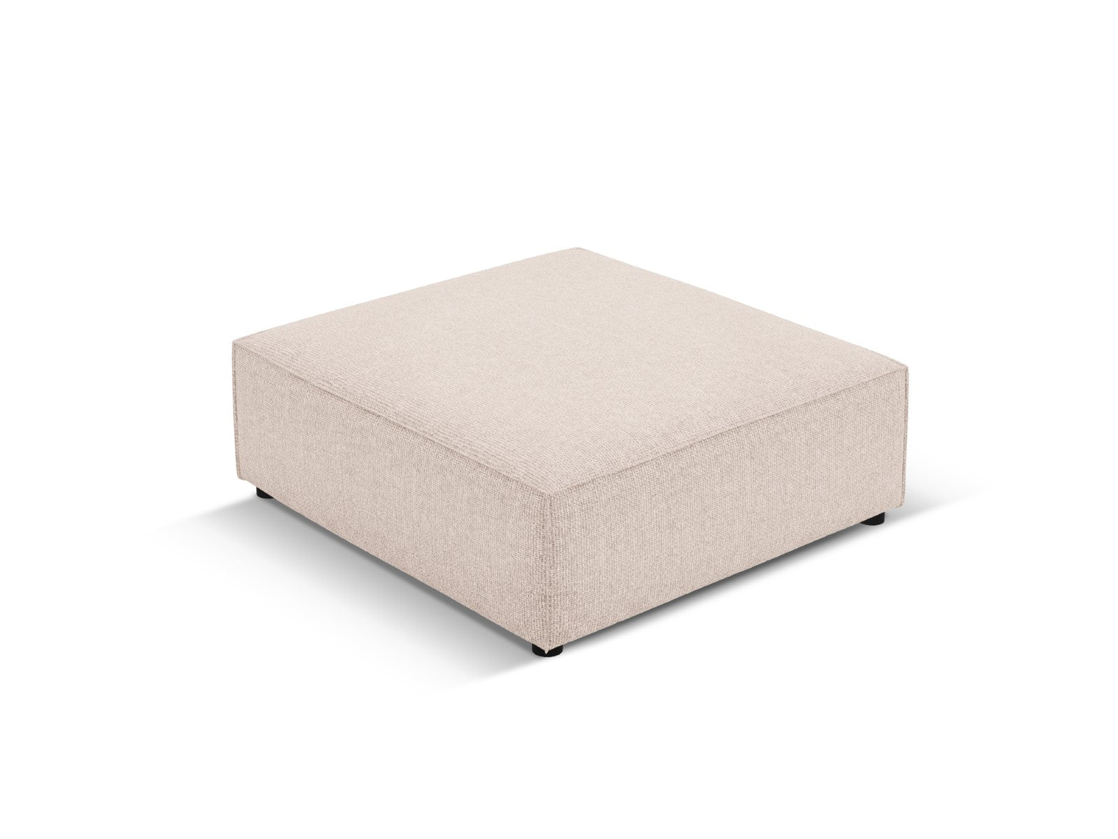 Cosmopolitan Design - Pouf "Arendal" in ciniglia beige 