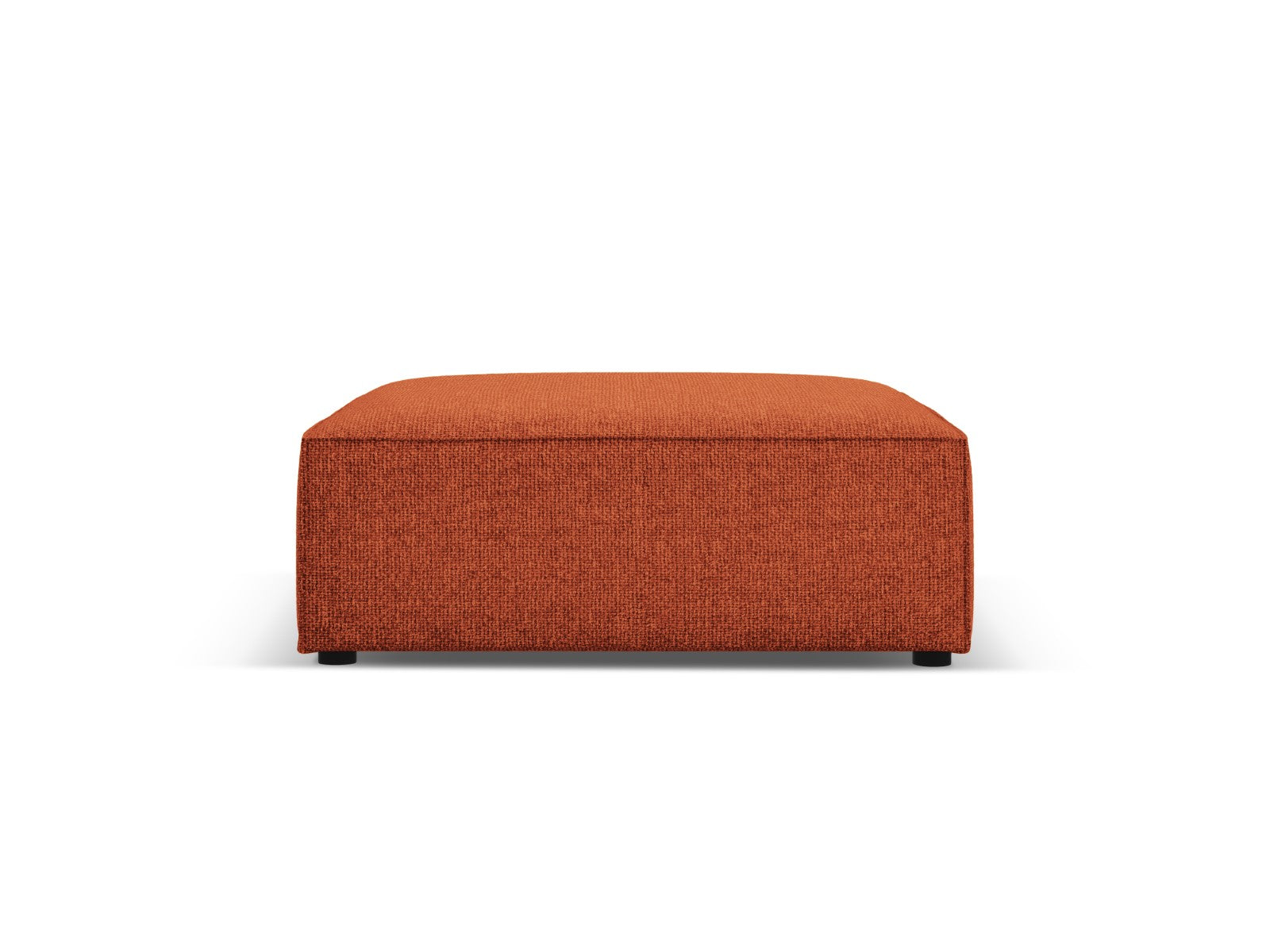 Cosmopolitan Design - Pouf "Arendal" in ciniglia terracotta 