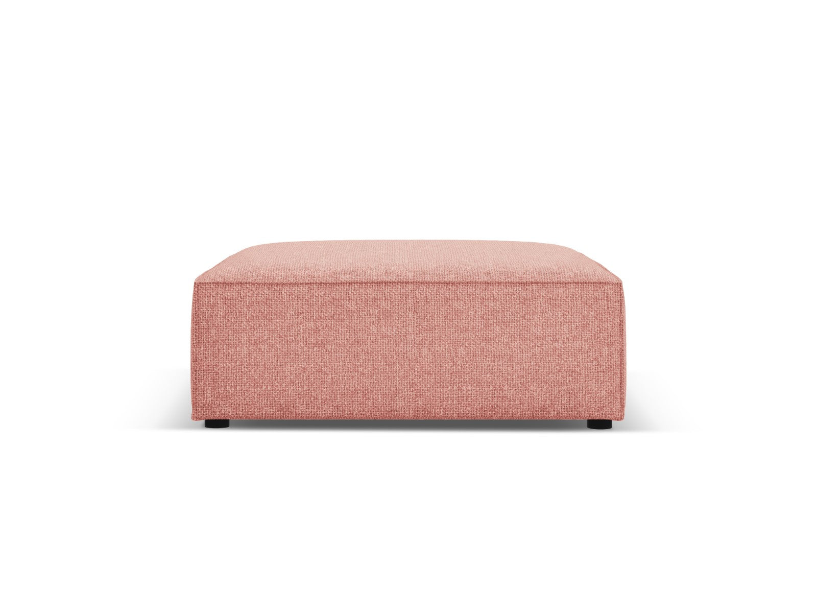 Cosmopolitan Design - Pouf "Arendal" in ciniglia rosa 