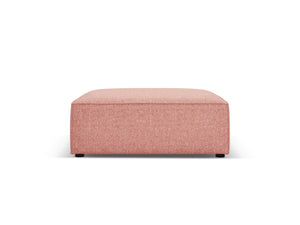 Cosmopolitan Design - Pouf "Arendal" in ciniglia rosa 