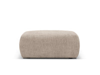 Cosmopolitan Design - Pouf "Matera" in ciniglia beige 