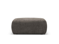 Cosmopolitan Design - Pouf "Matera" in ciniglia grigio 