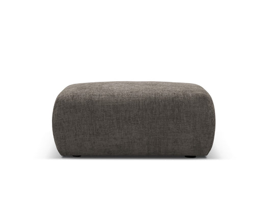 Cosmopolitan Design - Pouf "Matera" in ciniglia grigio 
