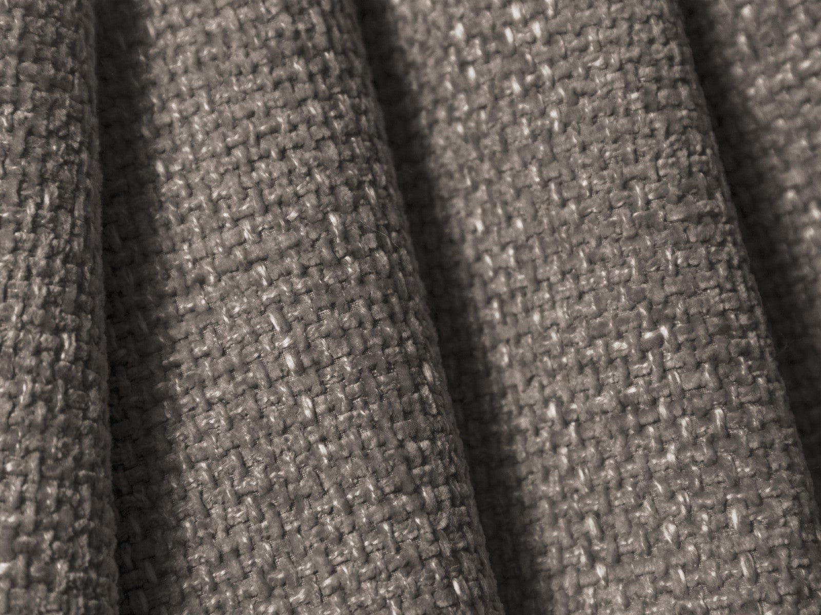 Cosmopolitan Design - Pouf "Matera" in ciniglia grigio 