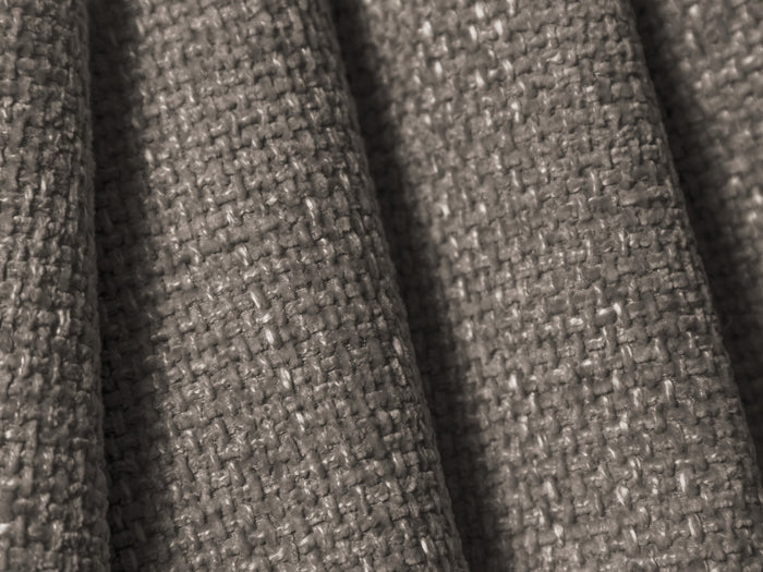 Cosmopolitan Design - Pouf "Matera" in ciniglia grigio 