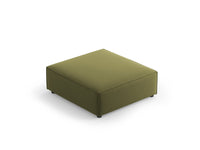 Cosmopolitan Design - Pouf "Arendal" in velluto verde chiaro 