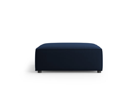 Cosmopolitan Design - Pouf "Arendal" in velluto blu reale 