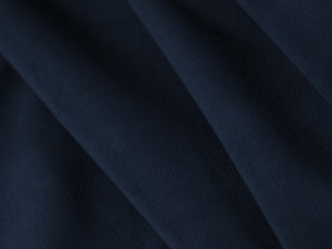 Cosmopolitan Design - Pouf "Arendal" in velluto blu reale 