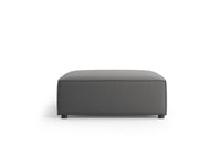 Cosmopolitan Design - Pouf "Arendal" in velluto cemento 