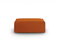 Cosmopolitan Design - Pouf "Mackay" in velluto terracotta 