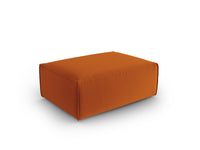 Cosmopolitan Design - Pouf "Mackay" in velluto terracotta 