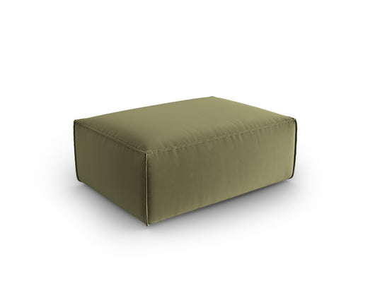 Cosmopolitan Design - Pouf "Mackay" in velluto verde chiaro 