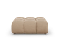 Cosmopolitan Design - Pouf "Sky" in velluto sabbia 