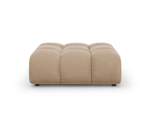 Cosmopolitan Design - Pouf "Sky" in velluto sabbia 