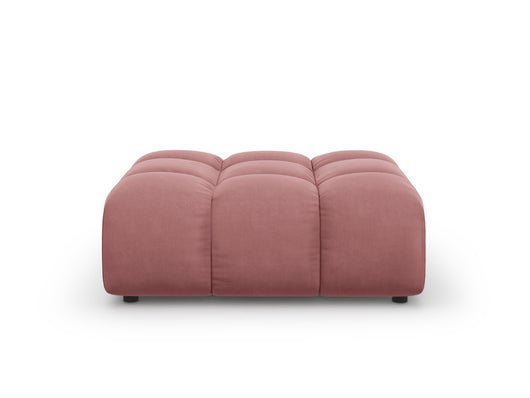Cosmopolitan Design - Pouf "Sky" in velluto salmone 