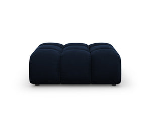 Cosmopolitan Design - Pouf "Sky" in velluto blu reale 