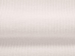 Cosmopolitan Design - Pouf "Arendal" in ciniglia con effetto a coste avorio 