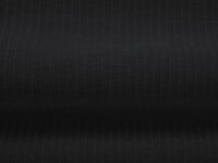 Cosmopolitan Design - Pouf "Arendal" in ciniglia con effetto a coste nero 