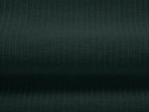 Cosmopolitan Design - Pouf "Arendal" in ciniglia con effetto a coste verde bottiglia 