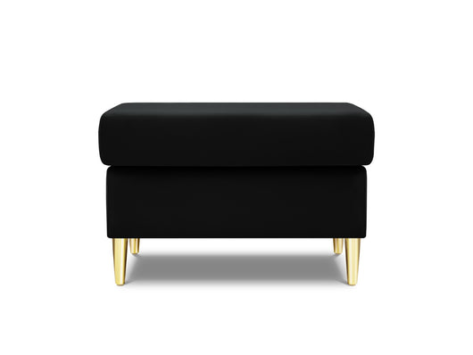 Cosmopolitan Design - Pouf "Kyoto" in velluto nero 