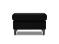 Cosmopolitan Design - Pouf "Kyoto" in velluto nero 