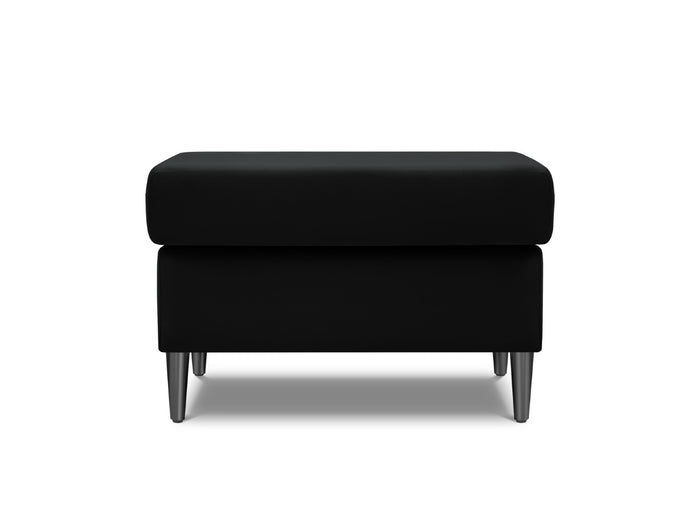 Cosmopolitan Design - Pouf "Kyoto" in velluto nero 