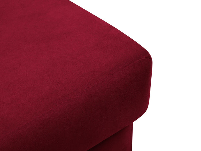 Cosmopolitan Design - Pouf "Kyoto" in velluto rosso 