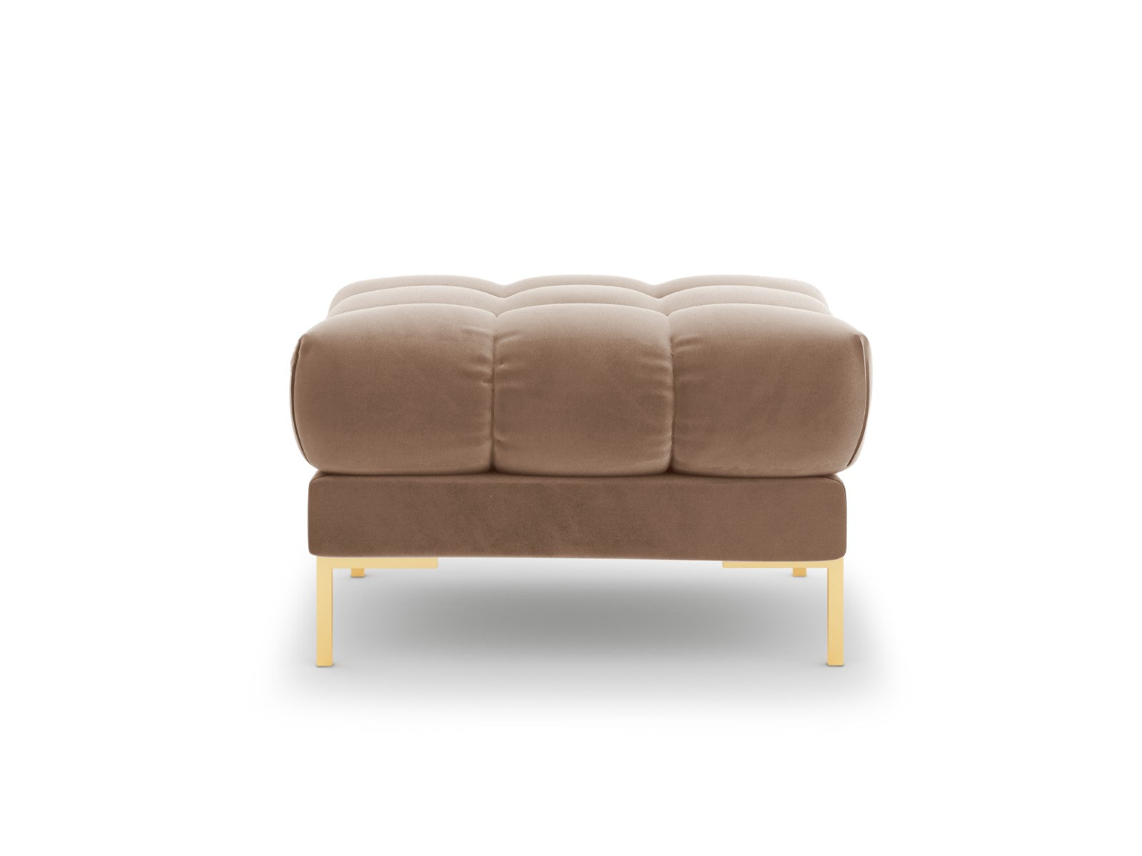 Cosmopolitan Design - Pouf "Bali" in velluto beige 