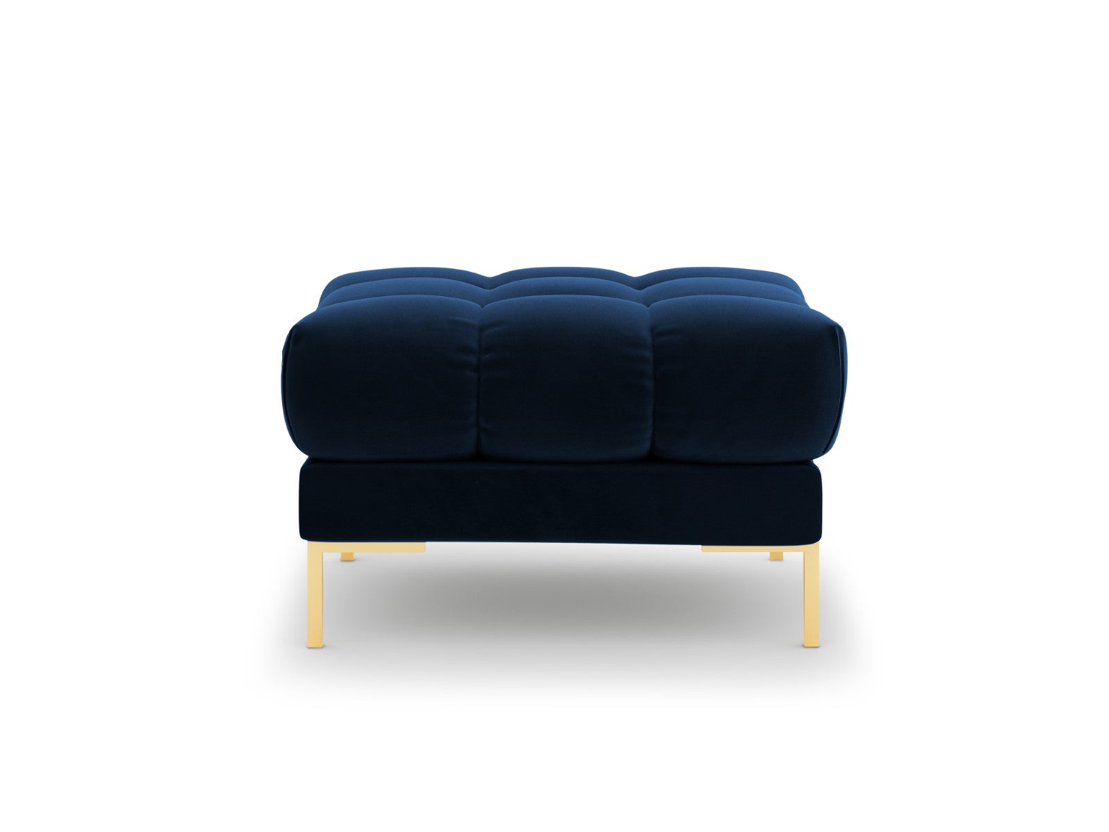 Cosmopolitan Design - Pouf "Bali" in velluto blu reale 