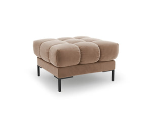 Cosmopolitan Design - Pouf "Bali" in velluto beige 