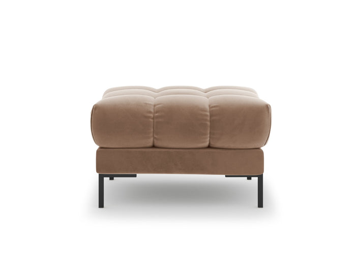 Cosmopolitan Design - Pouf "Bali" in velluto beige 