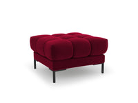 Cosmopolitan Design - Pouf "Bali" in velluto rosso 