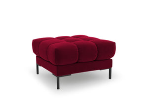 Cosmopolitan Design - Pouf "Bali" in velluto rosso 