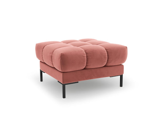 Cosmopolitan Design - Pouf "Bali" in velluto rosa 