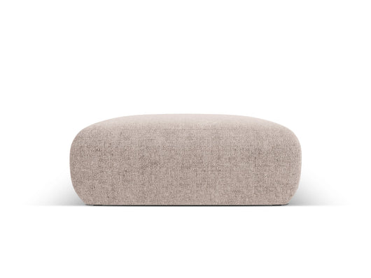 Cosmopolitan Design - Pouf "Nolio" 2 posti in ciniglia beige 