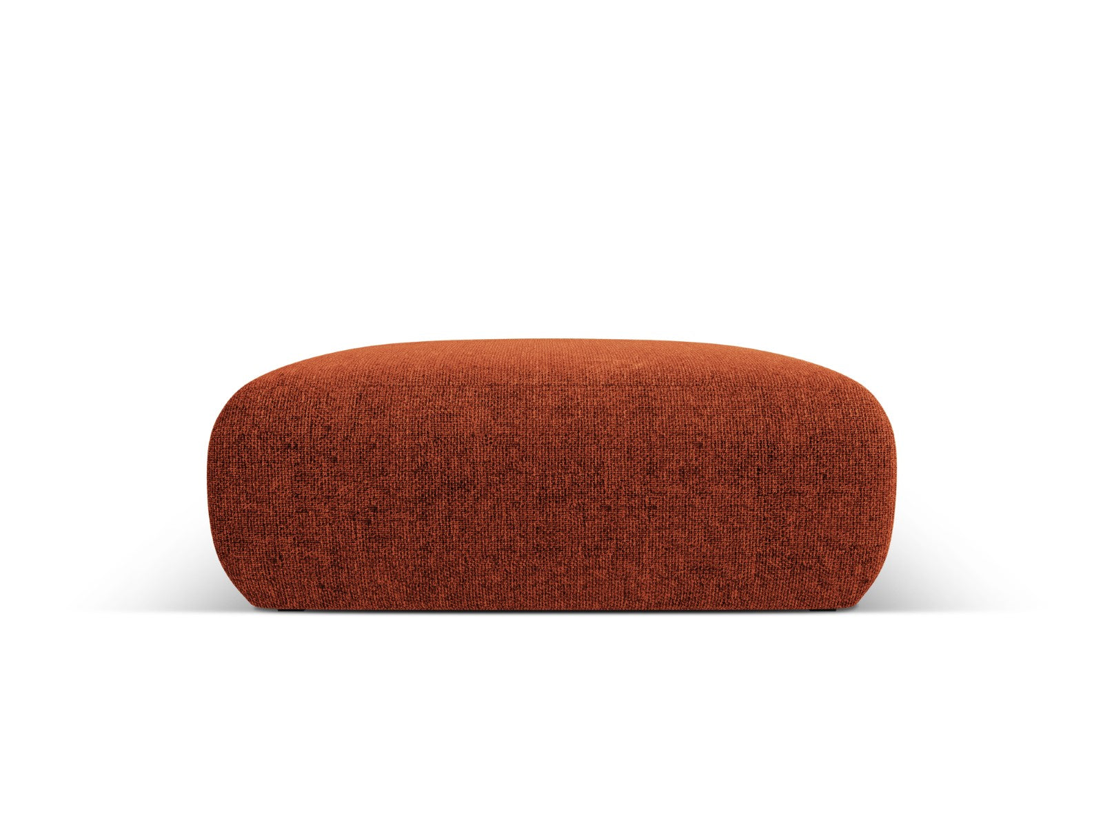 Cosmopolitan Design - Pouf "Nolio" 2 posti in ciniglia terracotta 