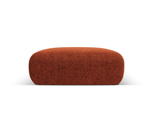 Cosmopolitan Design - Pouf "Nolio" 2 posti in ciniglia terracotta 