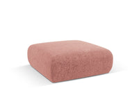Cosmopolitan Design - Pouf "Nolio" 2 posti in ciniglia rosa 