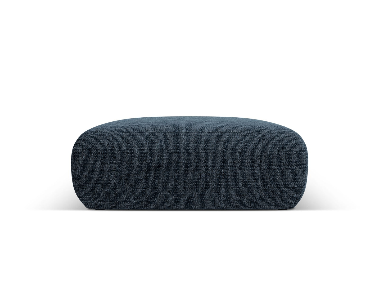Cosmopolitan Design - Pouf "Nolio" 2 posti in ciniglia blu reale 
